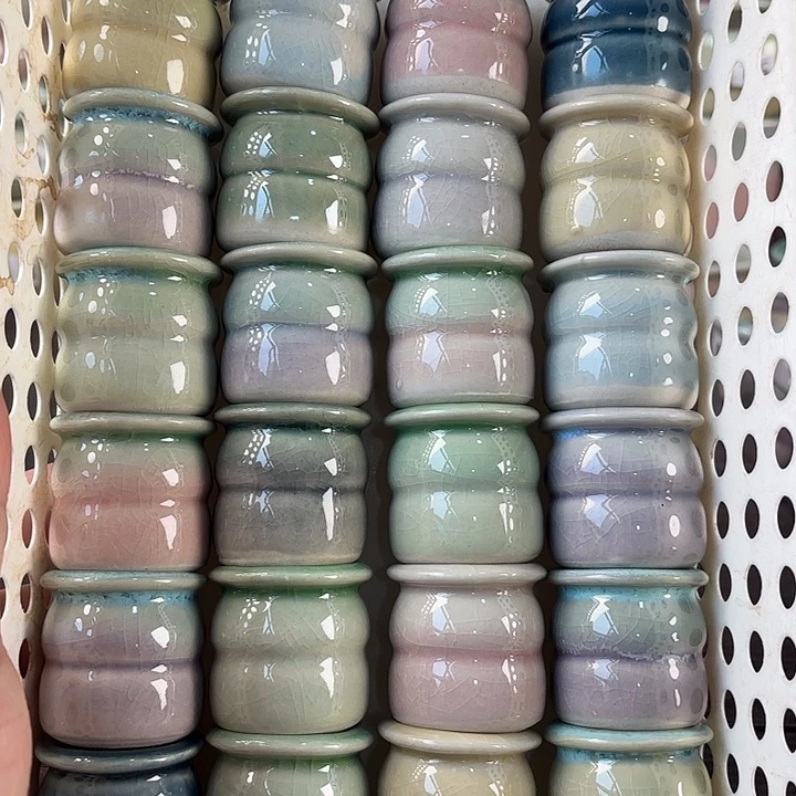 红陶量货/口高深浅搭配发12个