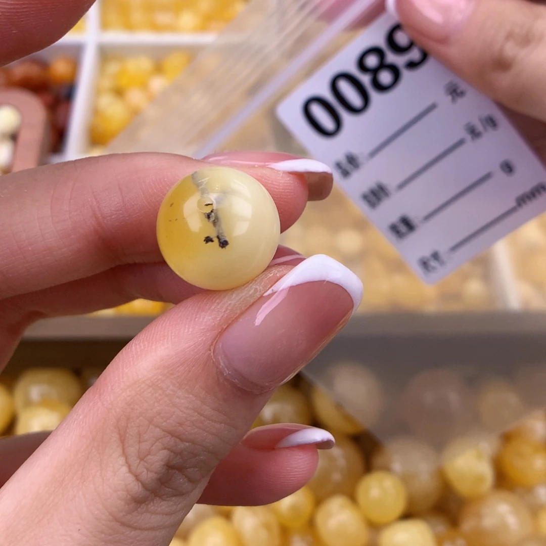 琥珀未镶嵌珠宝奇石13.8植物