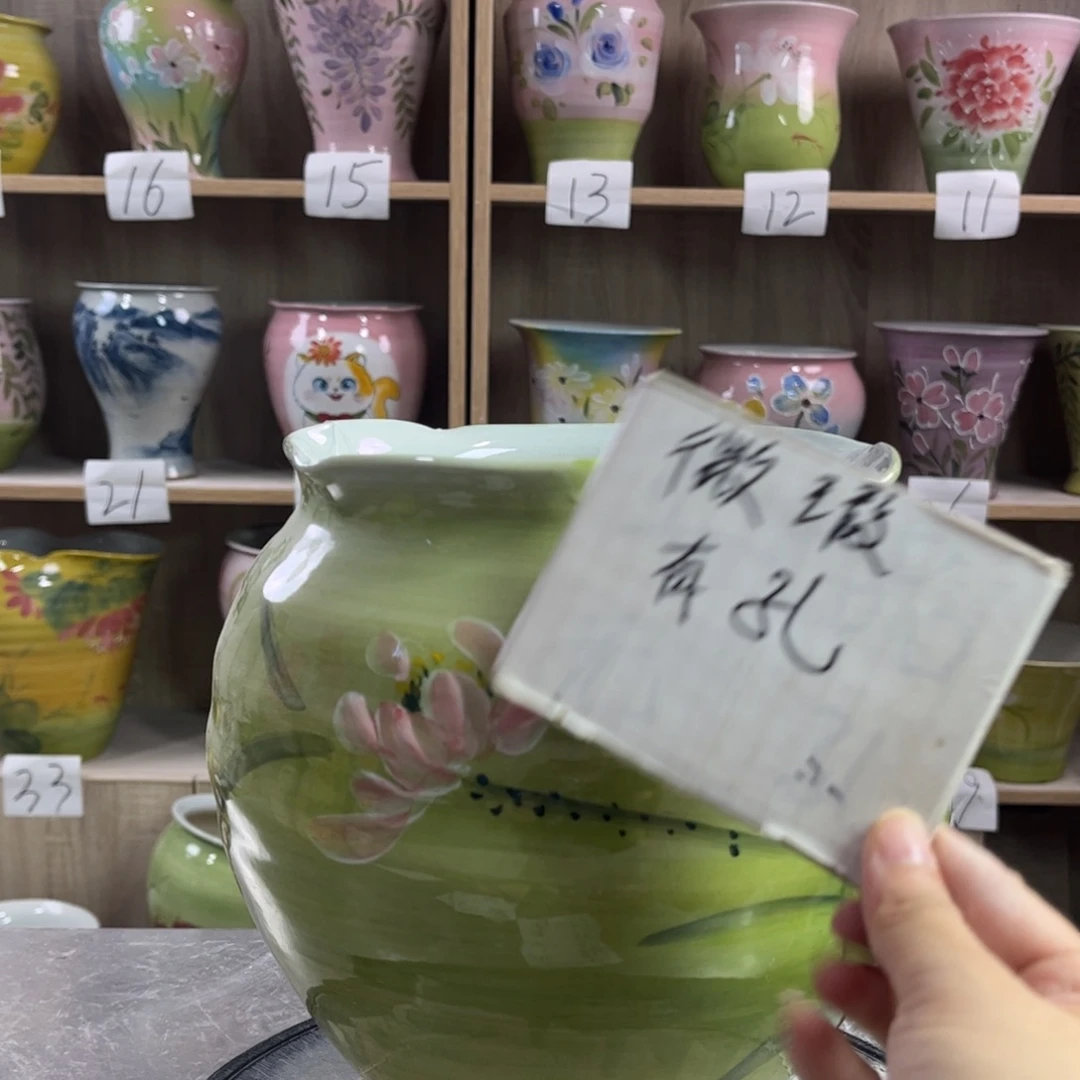 景德镇陶瓷花盆花盆