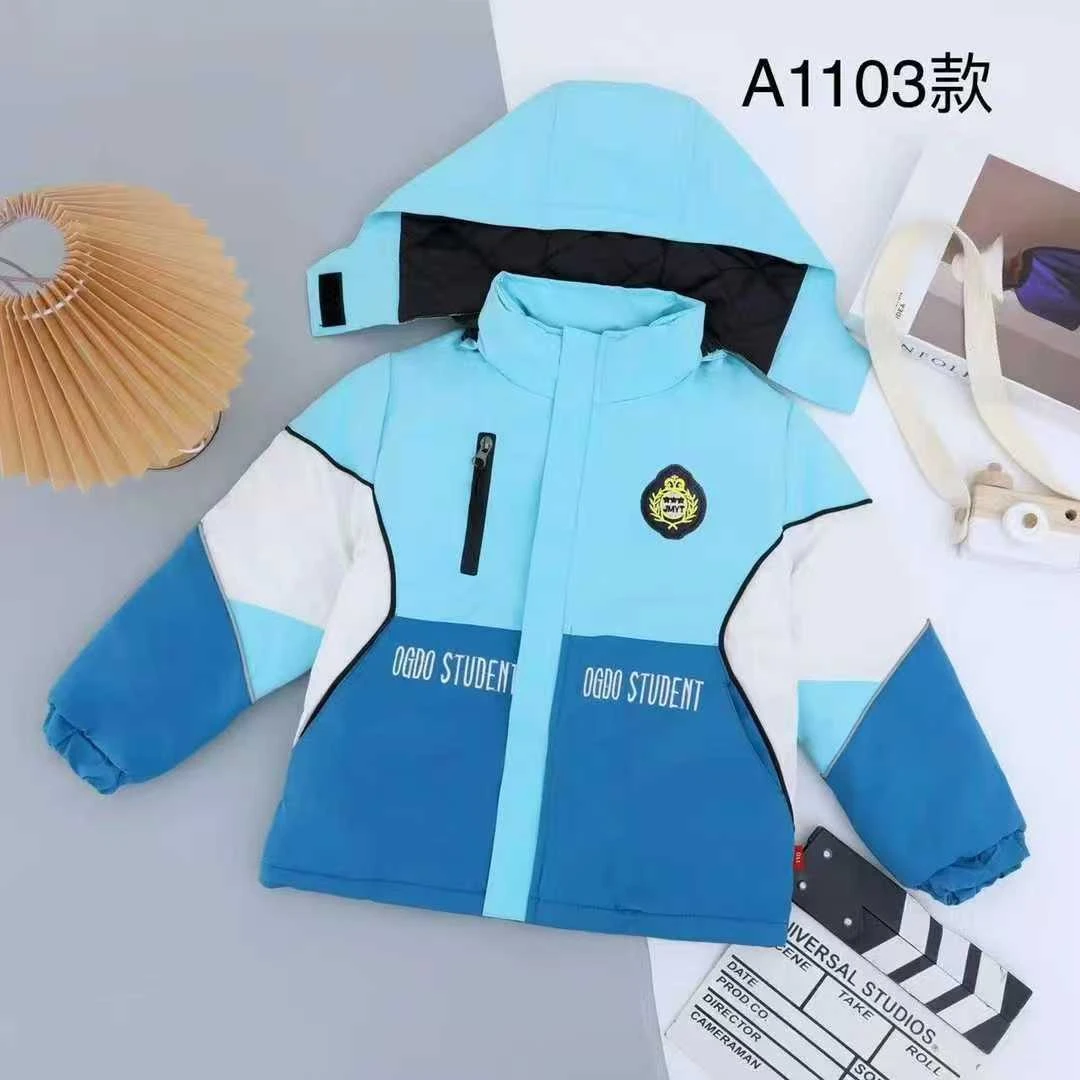 冬季运动亲子棉服校服