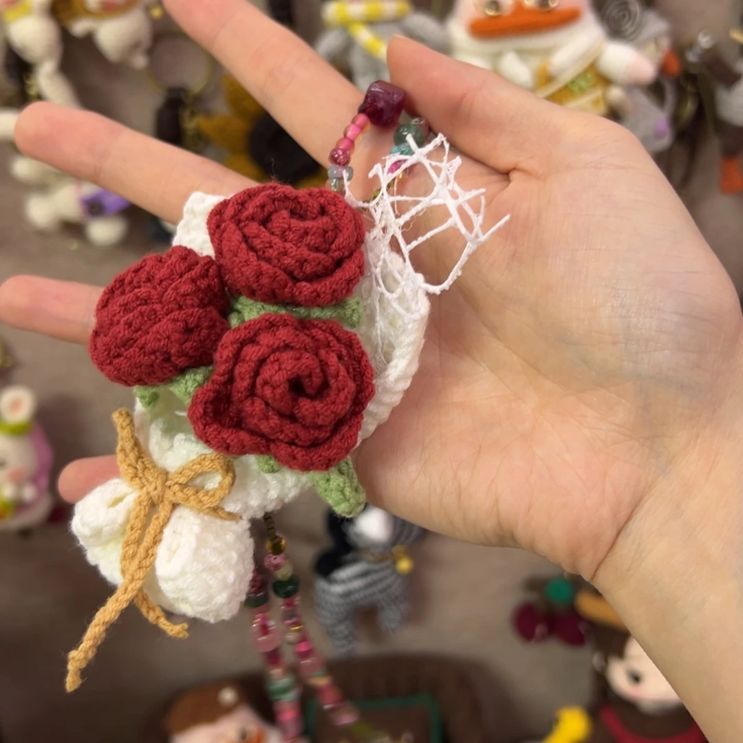 塑料钩织刺绣手工包包玩偶居家用品