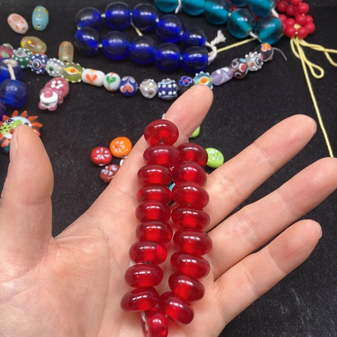 琉璃非金属写*琉璃珠串