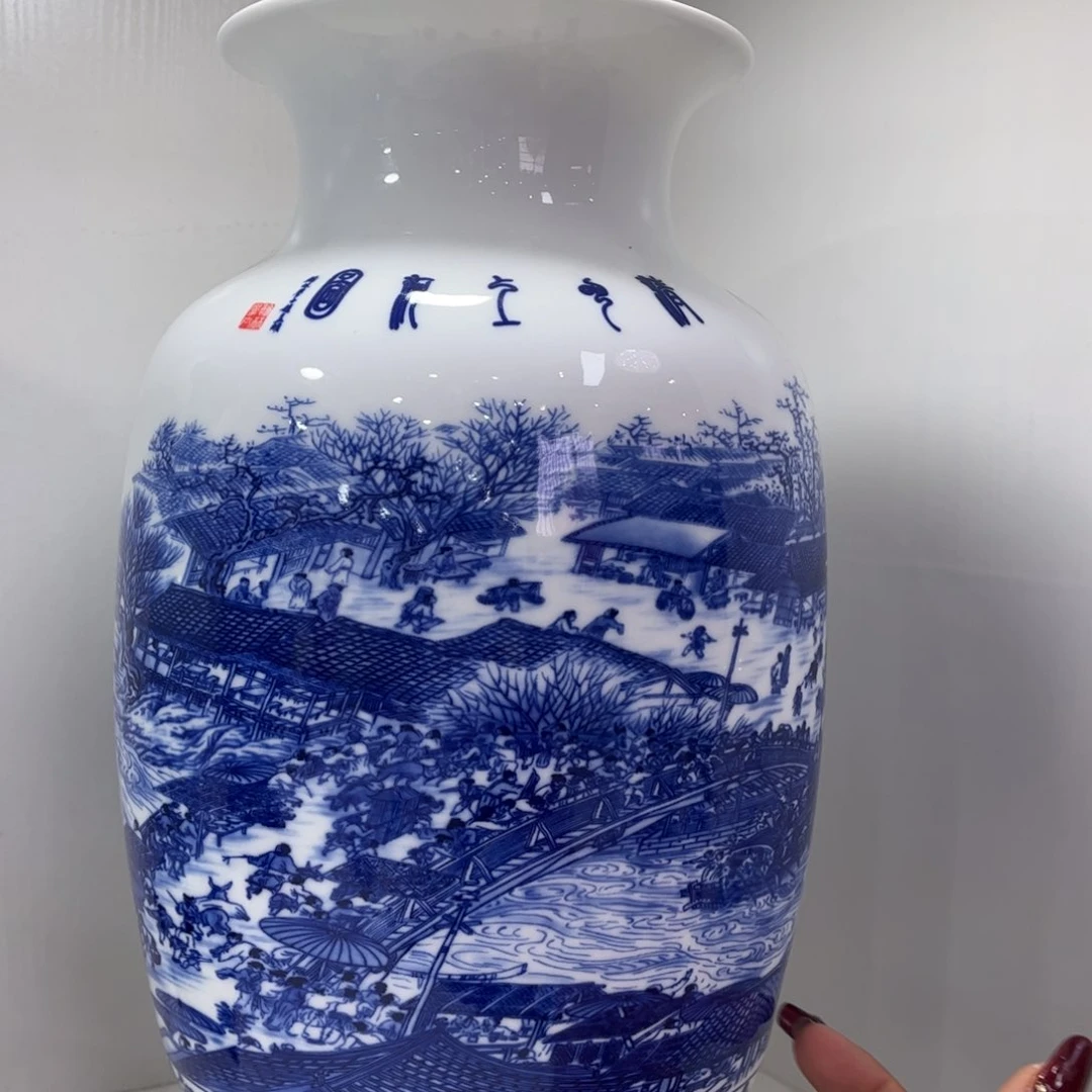 景德镇陶瓷花瓶摆件