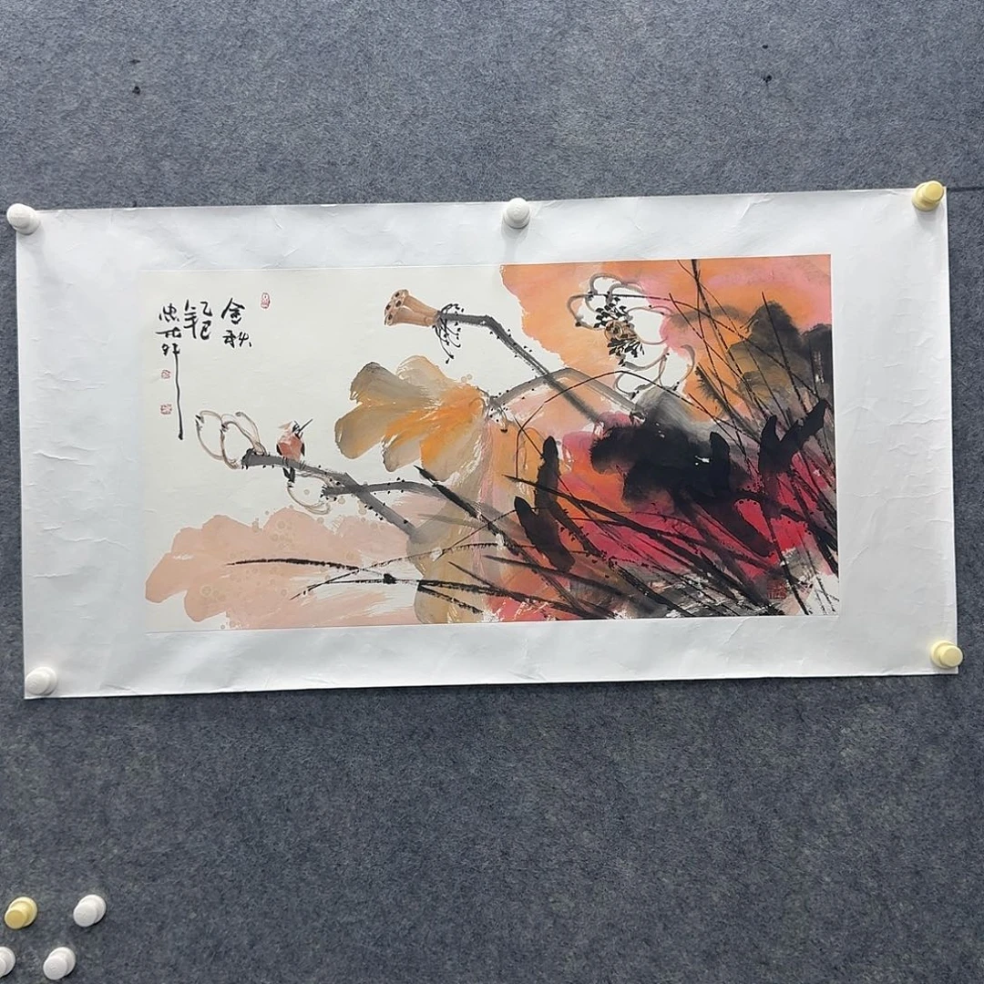 国画国画纯手绘制