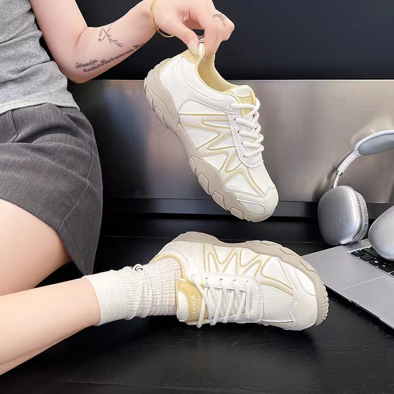 woodpecker/啄木鸟品牌夏款网面德训鞋百搭平底休闲时尚鞋休闲鞋