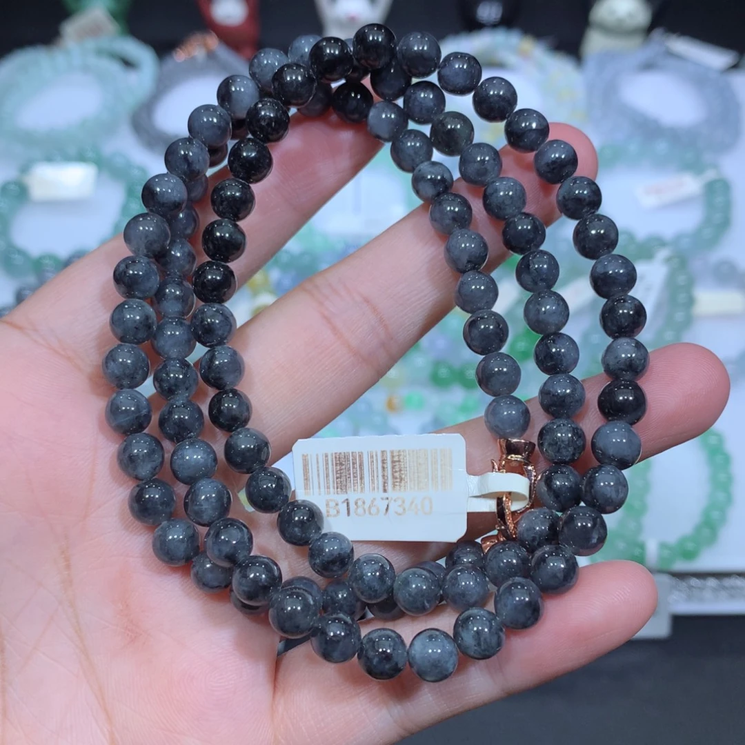 翡翠未镶嵌手串天然
