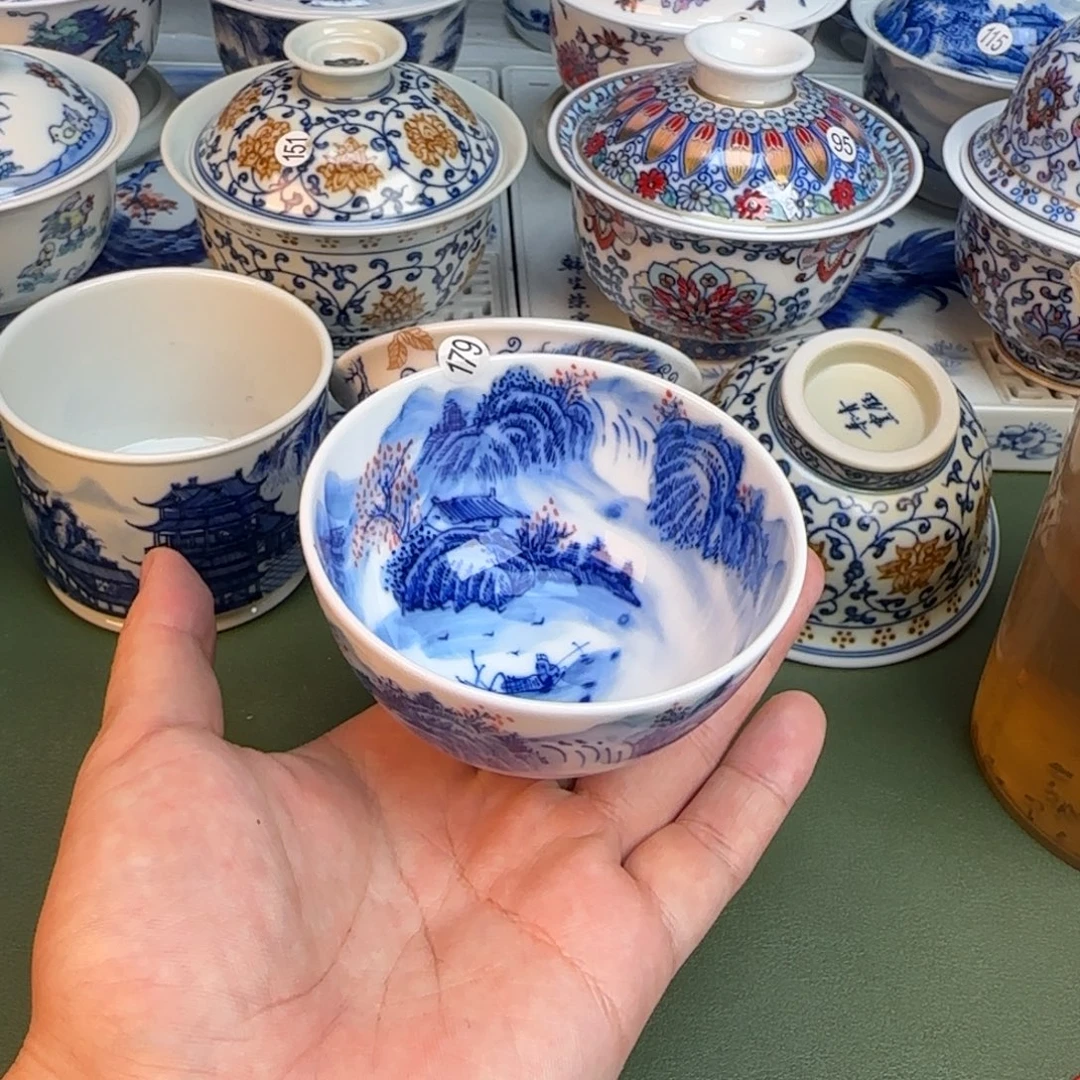 彦祖纯手工手绘茶具179
