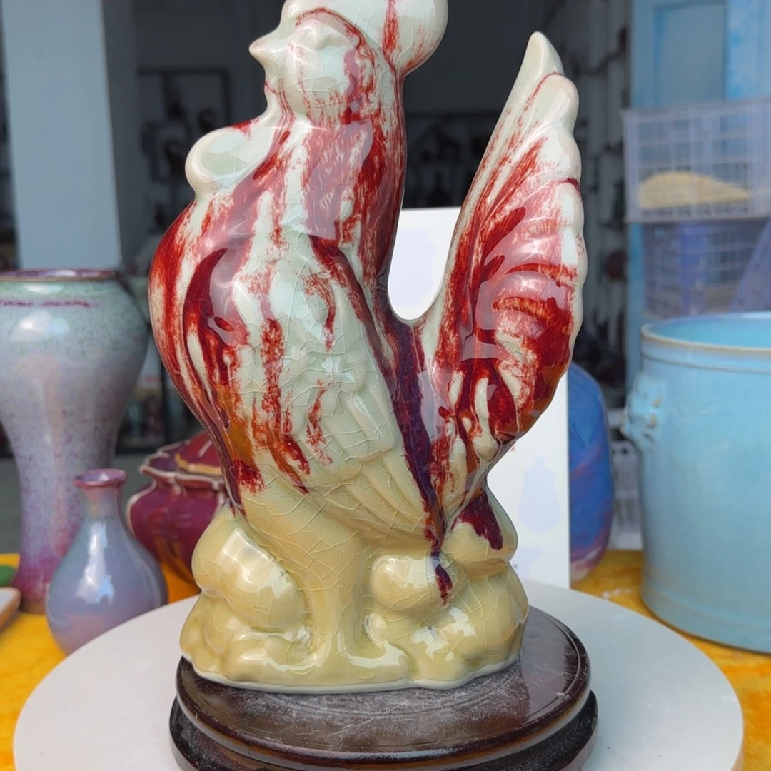 摆件郑家钧窑摆件