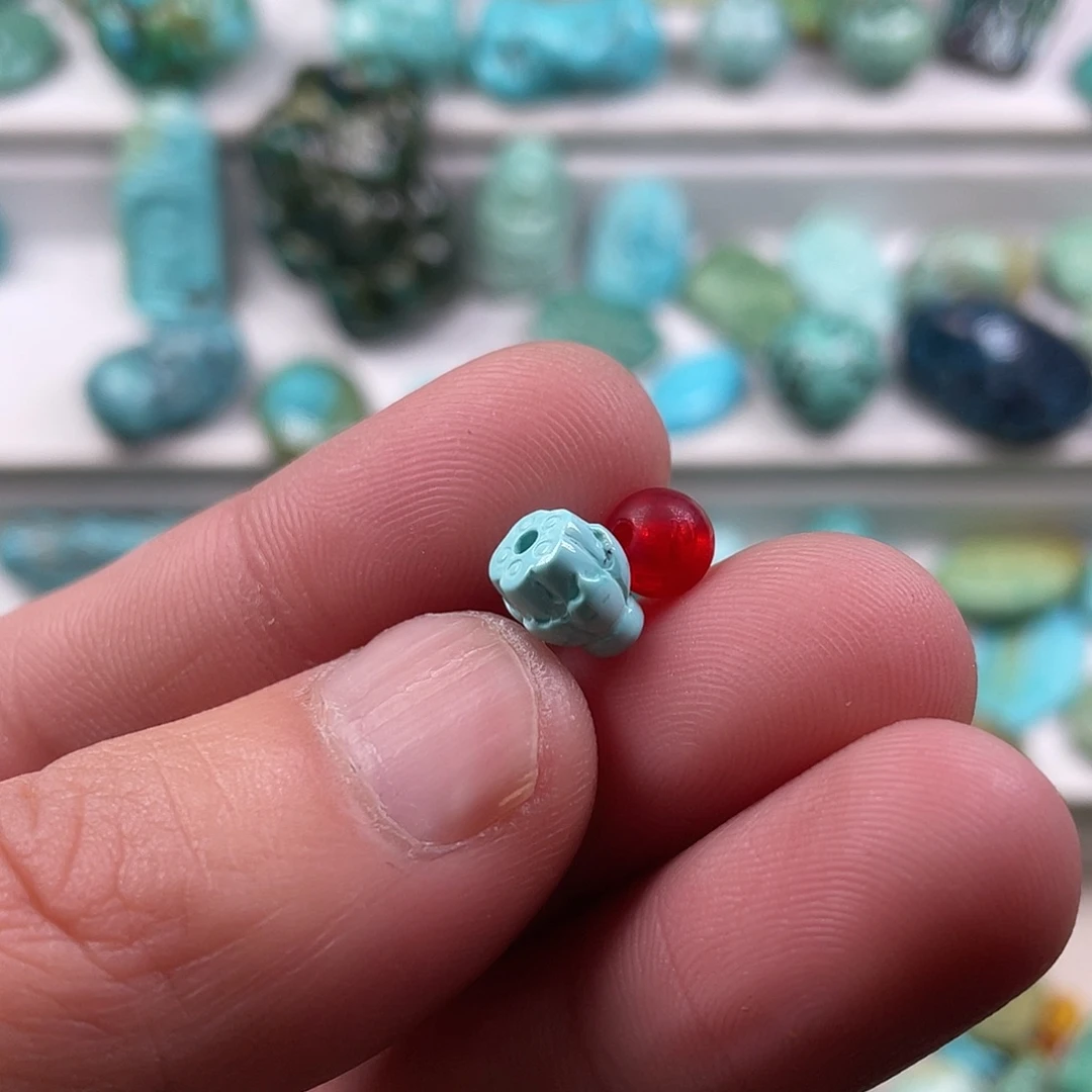 南红玛瑙未镶嵌颈饰