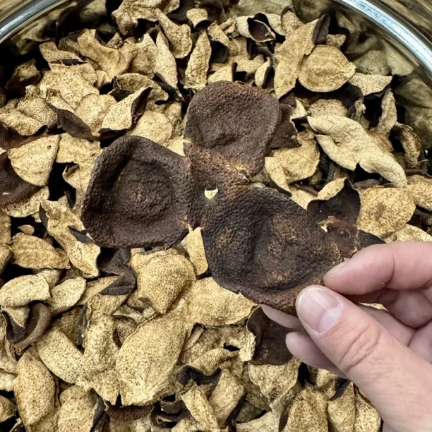 【2012新会梅江大红皮】生晒干仓陈皮广东新会陈皮藏家必入60克