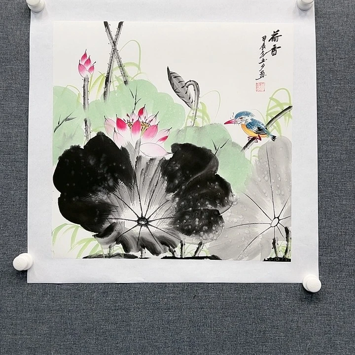 国画书画作品多次