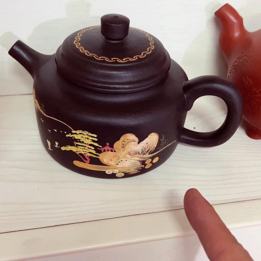 茶壶紫砂宜兴原矿紫砂壶手工制作