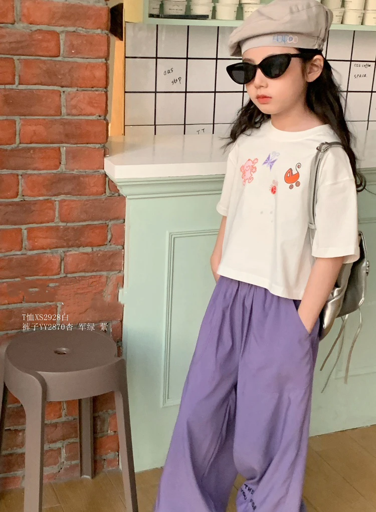 12928高端潮流时尚百搭休闲童装T恤B13-4-3