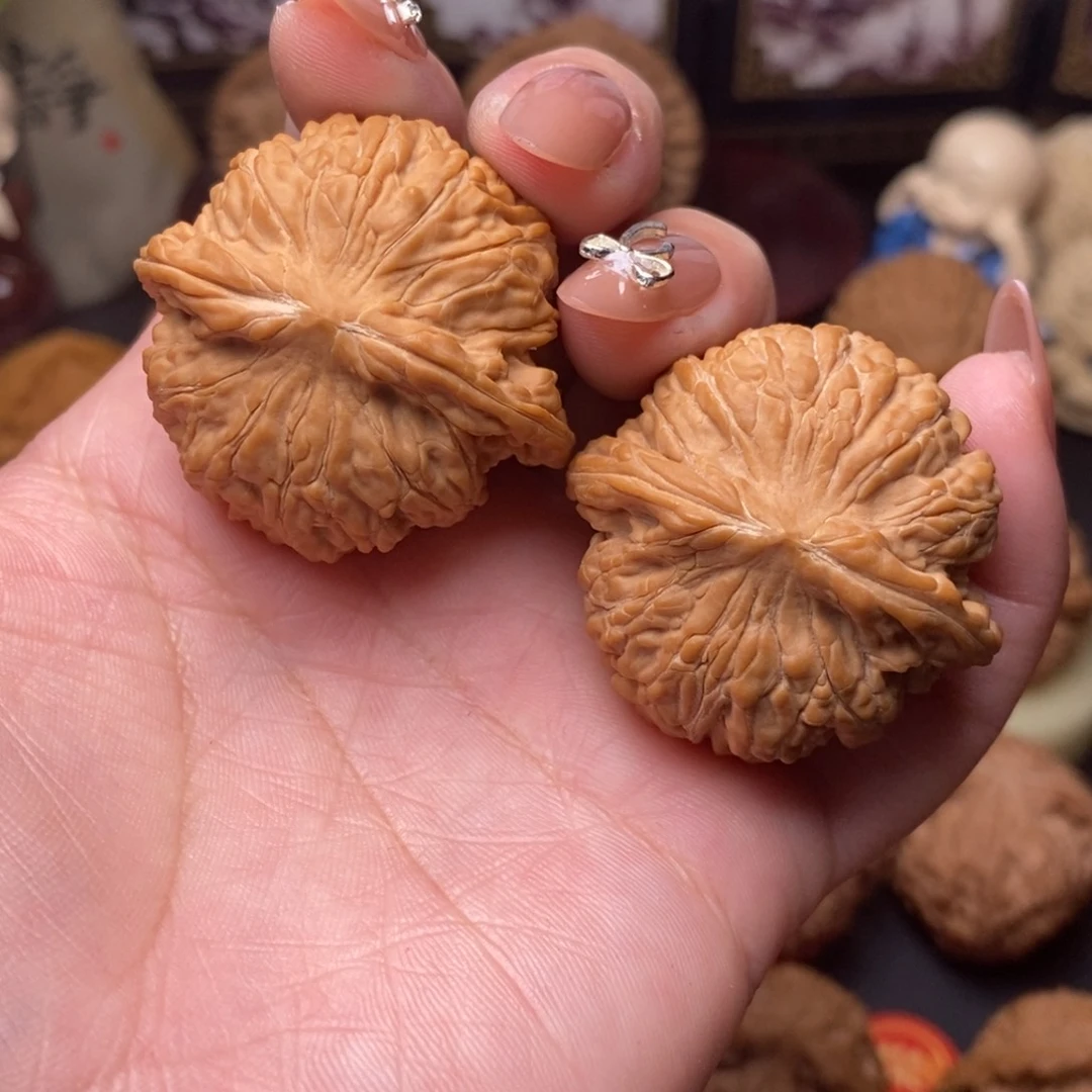 文玩核桃把件夜**O石子磨37.5