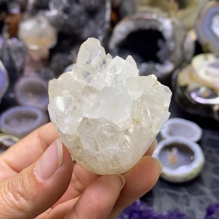 未镶嵌珠宝半成品水晶手捧花
