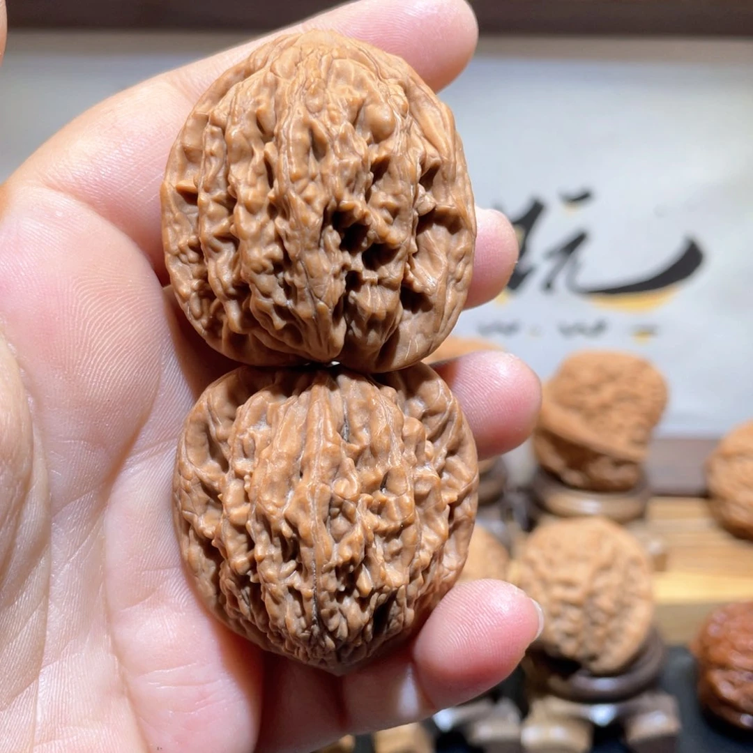 桃核吊坠V*36蓟县山地虎头