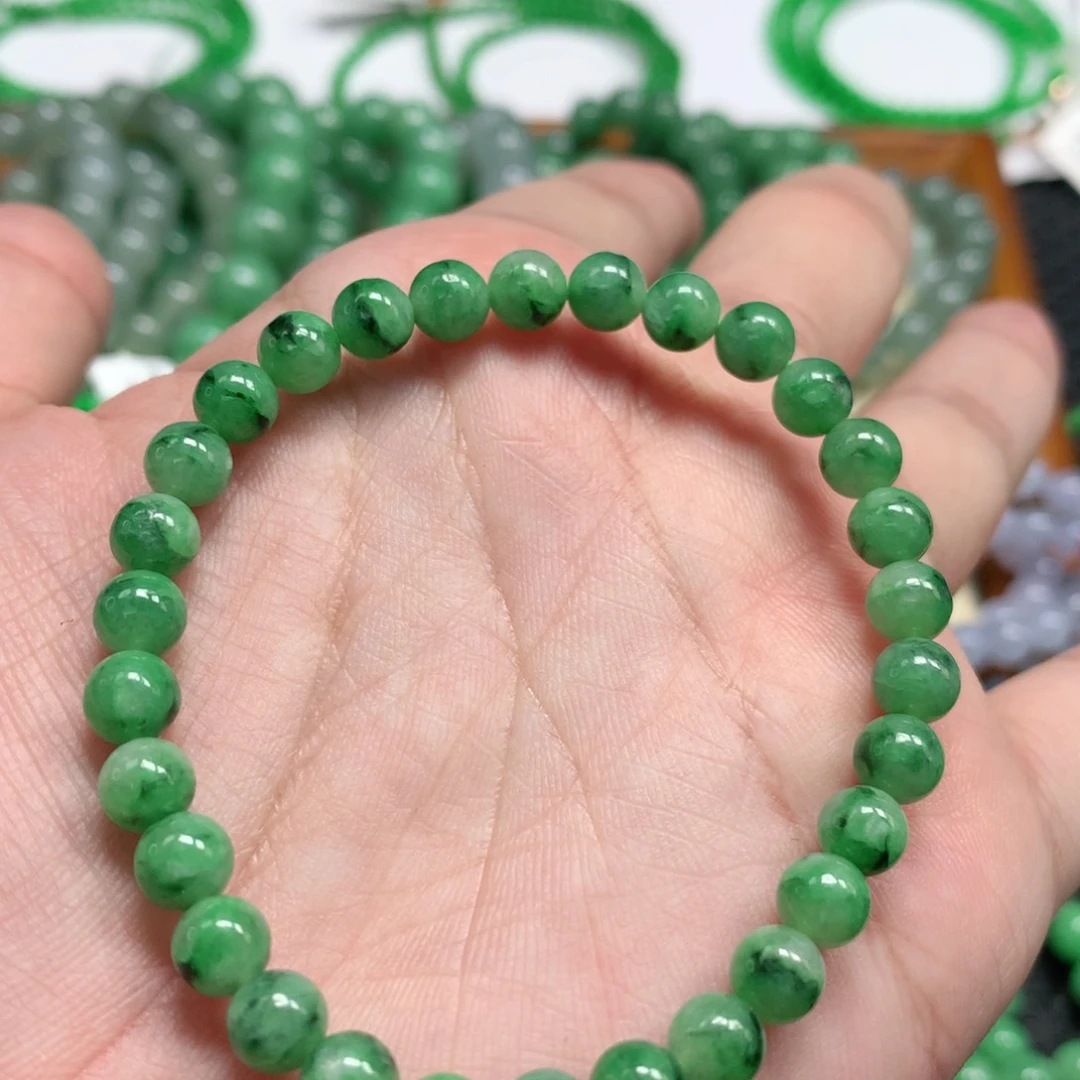 未镶嵌手链翡翠翡翠
