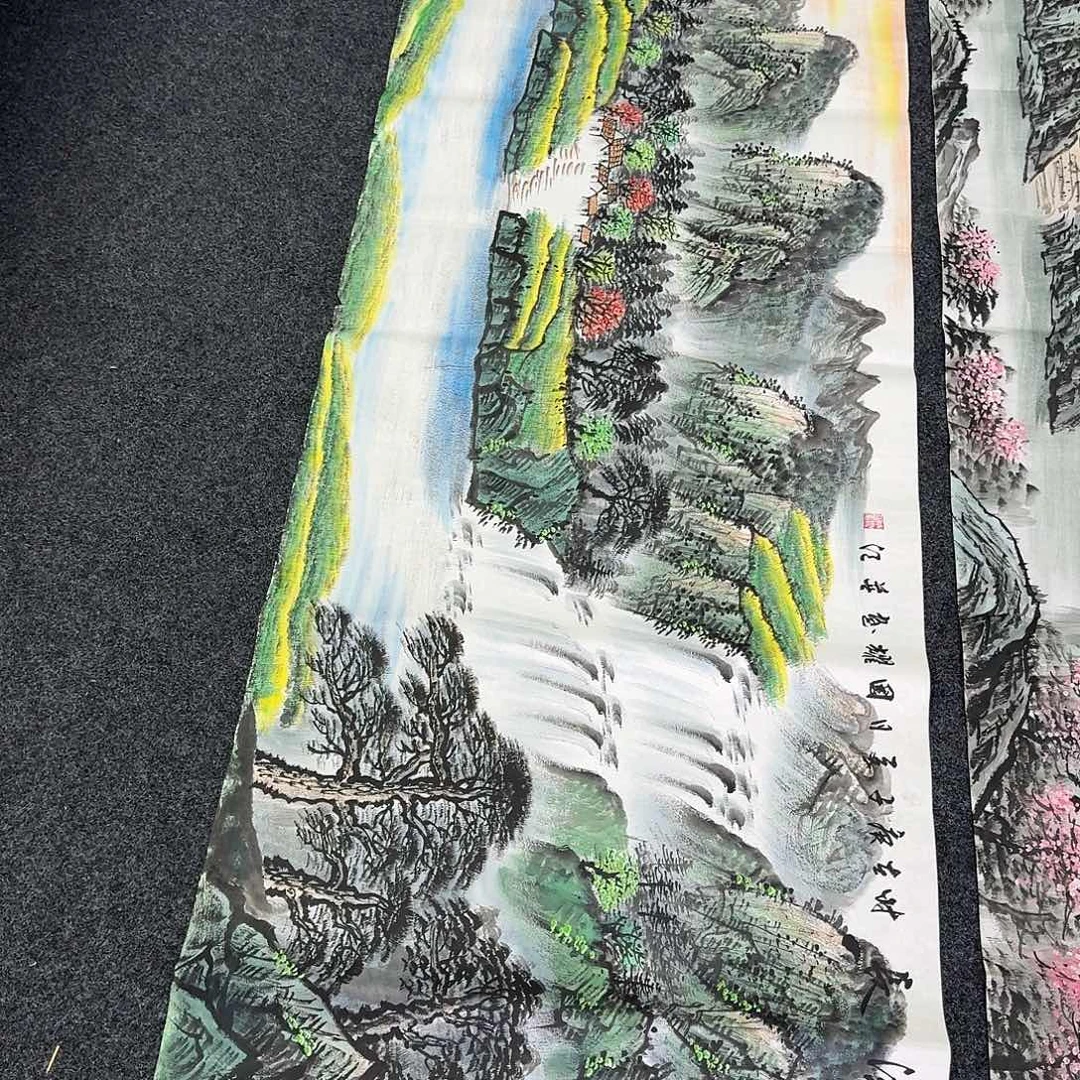 纯手绘的好看作品