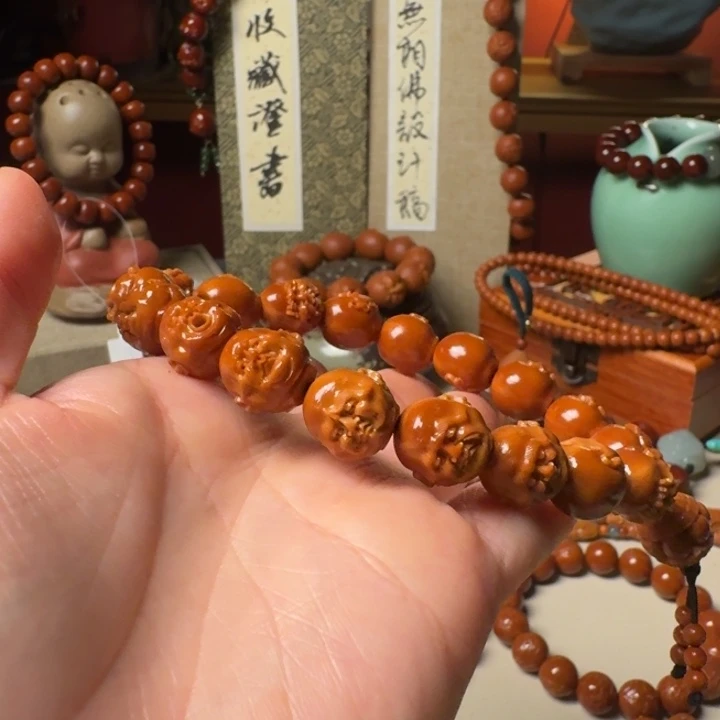 手串/手链橄榄核手工罗汉