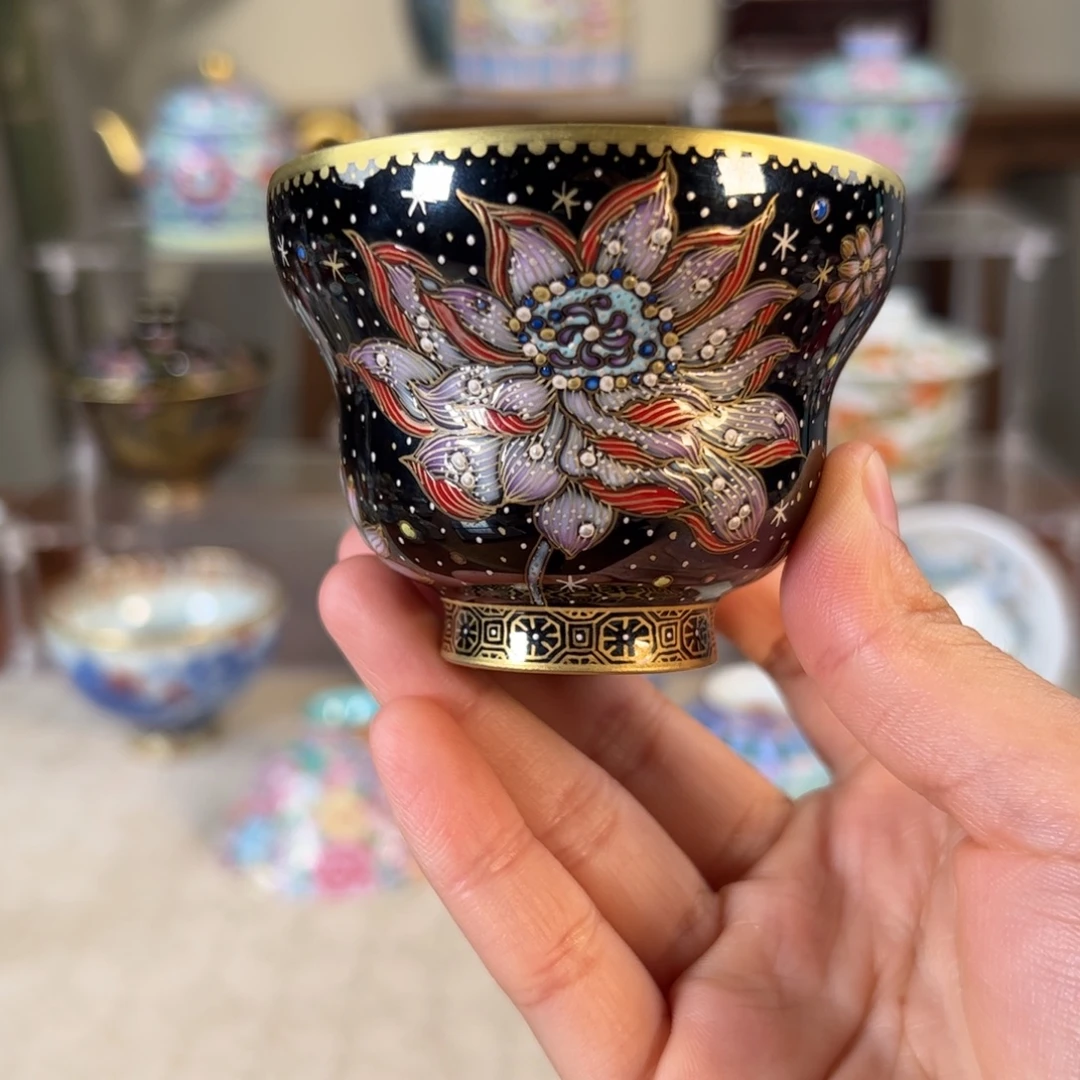 纯手工手绘 高端茶器