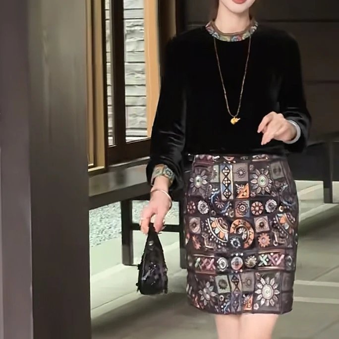 新款时尚洋气精品百搭女装Y2041