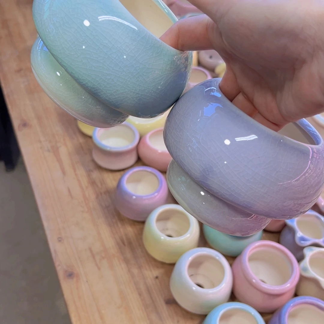 陶瓷花盆当场凑满12包邮