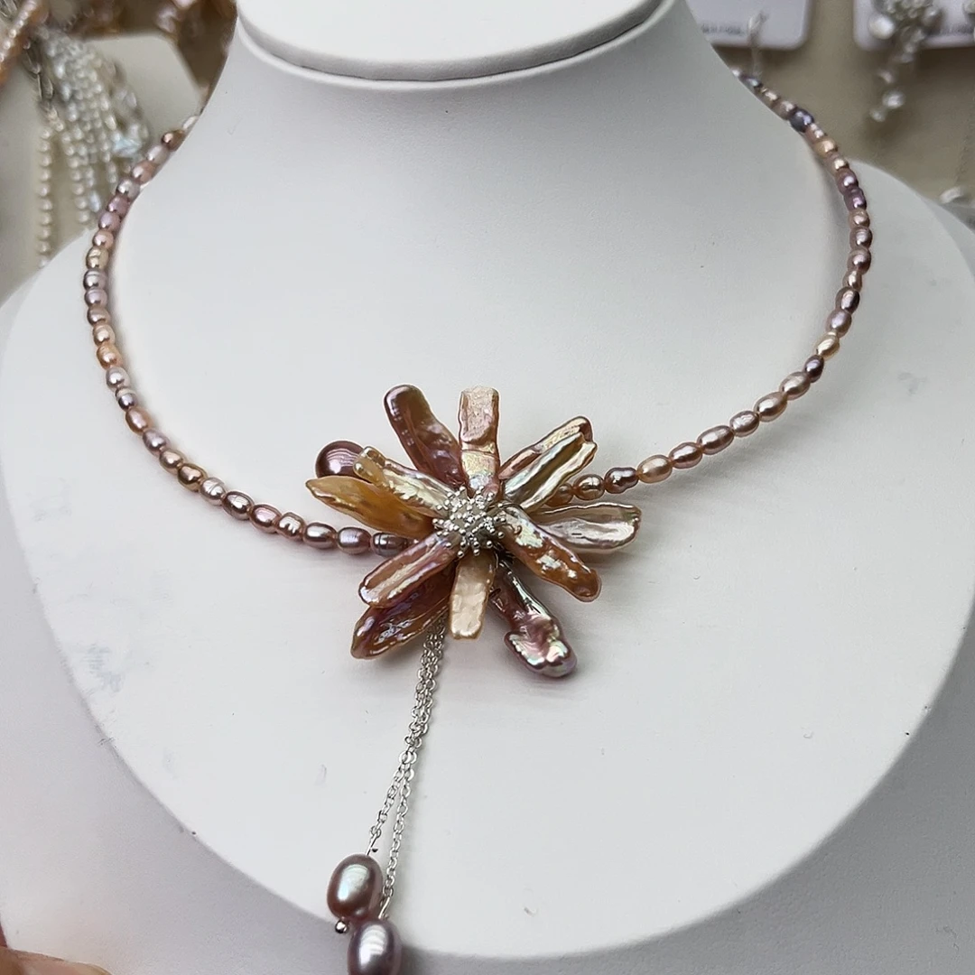 未镶嵌颈饰淡水珍珠前三位数是价格