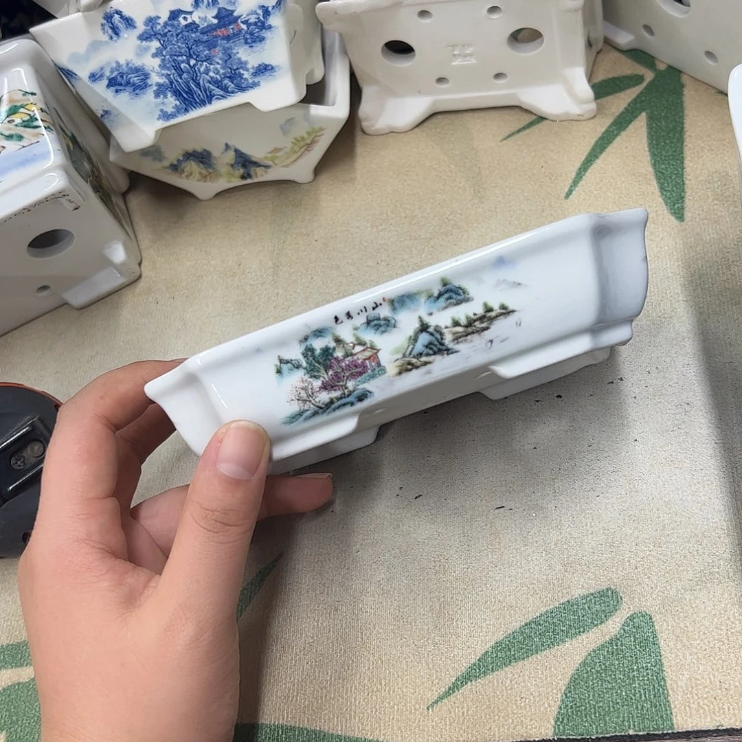 紫砂花盆971号瑕疵16/12/3.5cm