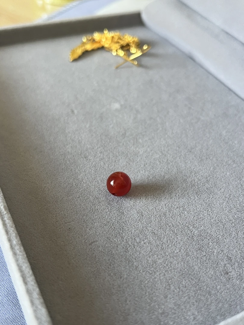 801精美花叶耳钩玛瑙珠多样性发一件