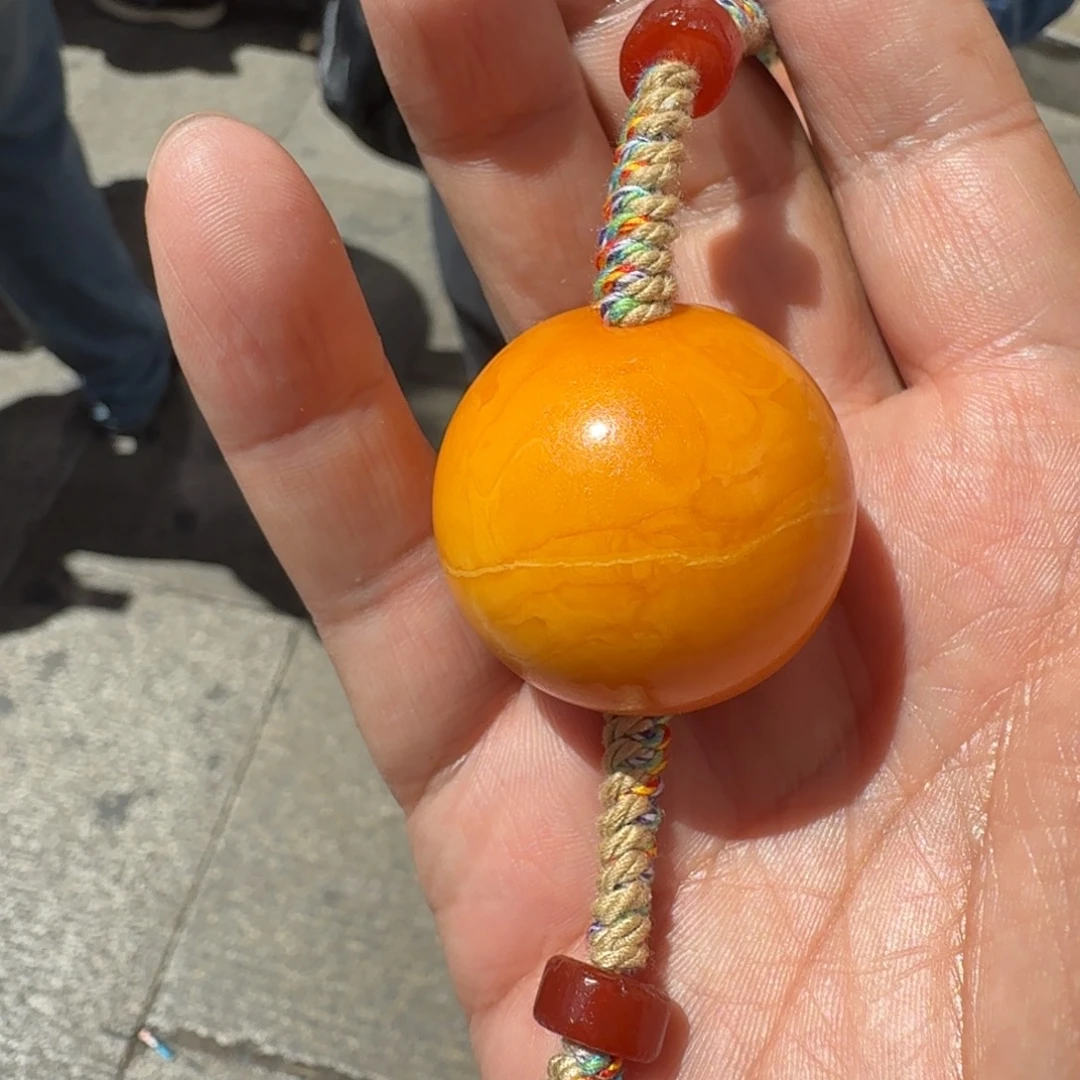 蜜蜡颈饰未镶嵌藏传精品蜜蜡吊坠项链