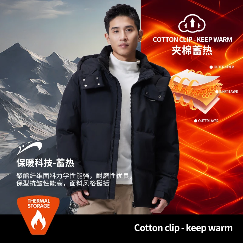 贵人鸟棉服女款冬季新款加厚外套男士保暖棉衣男棉袄子情侣面包服
