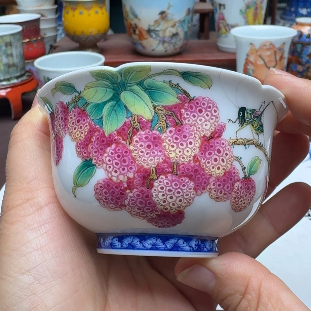景德镇手工手绘展示