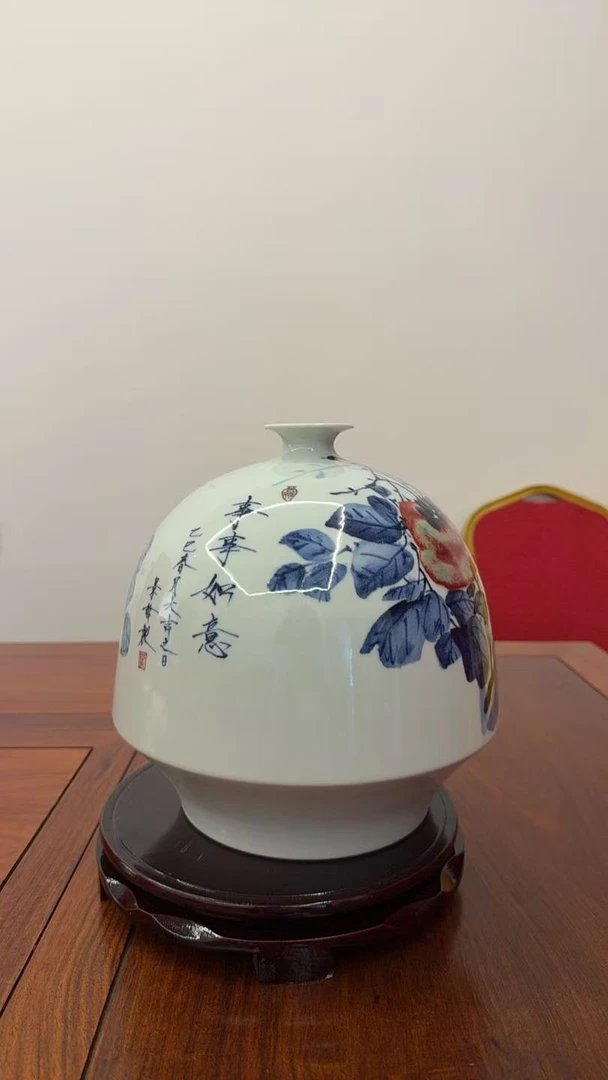 崔景哲-瓷器-B小-事事如意