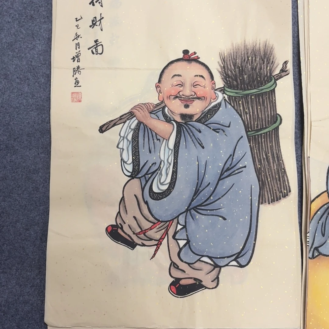 国画68×46精品手绘画画画