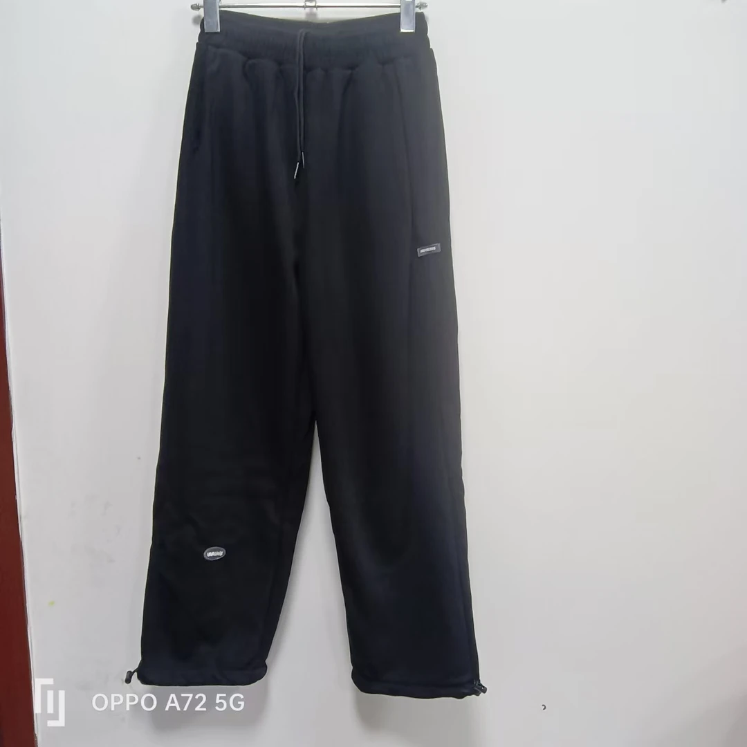 A15加绒两穿贴标裤（南030）