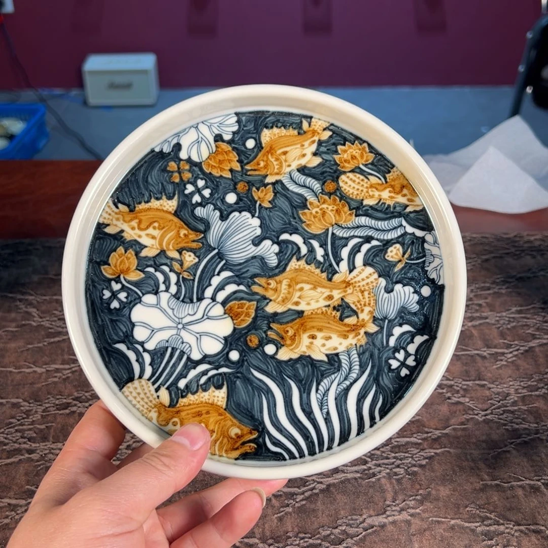 杯景德镇手绘陶瓷