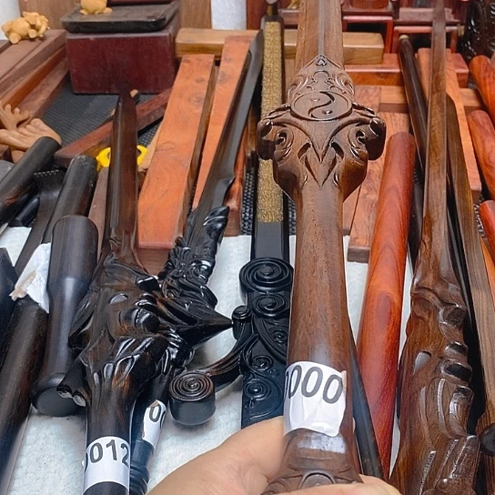 黑檀木一米青竹风云