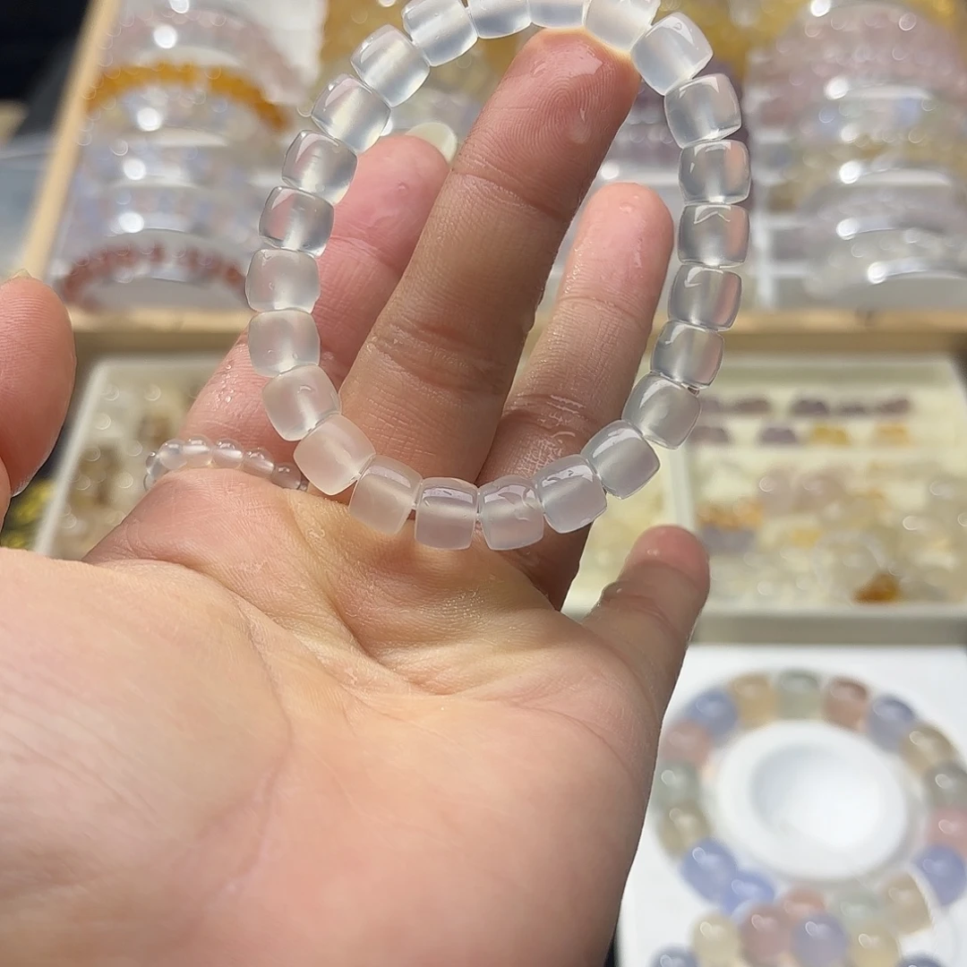 玛瑙/玉髓未镶嵌手链