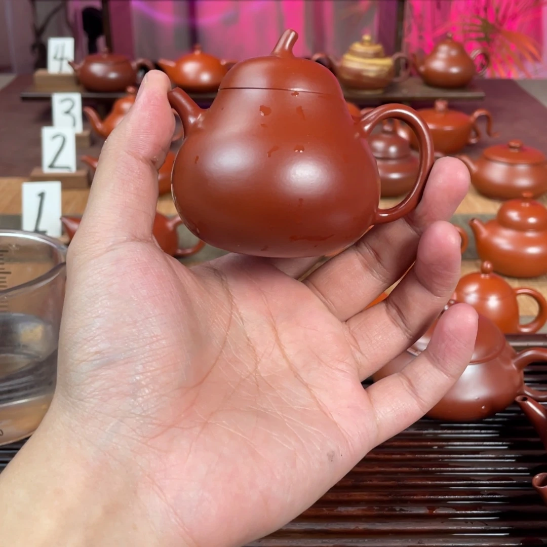 幸***神茶壶紫砂精工茄瓜110cc