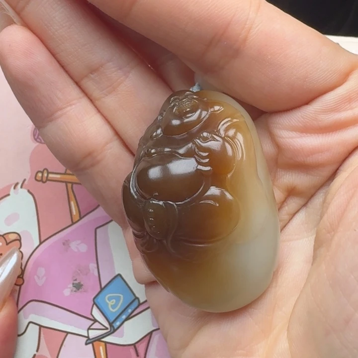 M***炉和田玉未镶嵌挂件