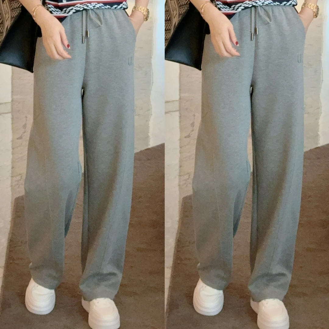 JDND轩羽【U字镰刀裤】百搭抽绳舒适休闲裤XY241285 JDND轩羽