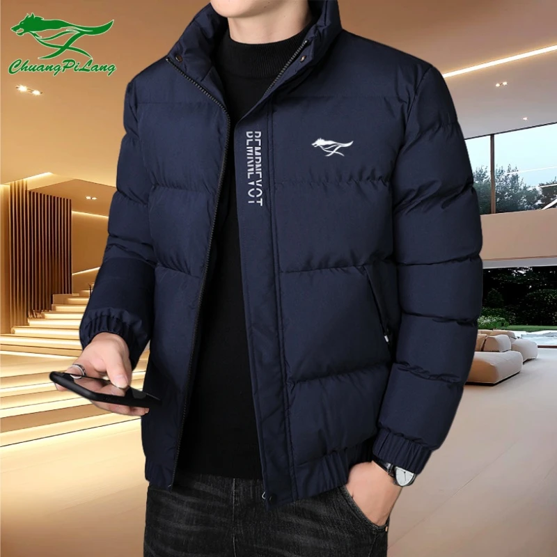 品牌男士棉服冬季新款韩版加厚保暖棉袄运动休闲面包棉衣外套男款