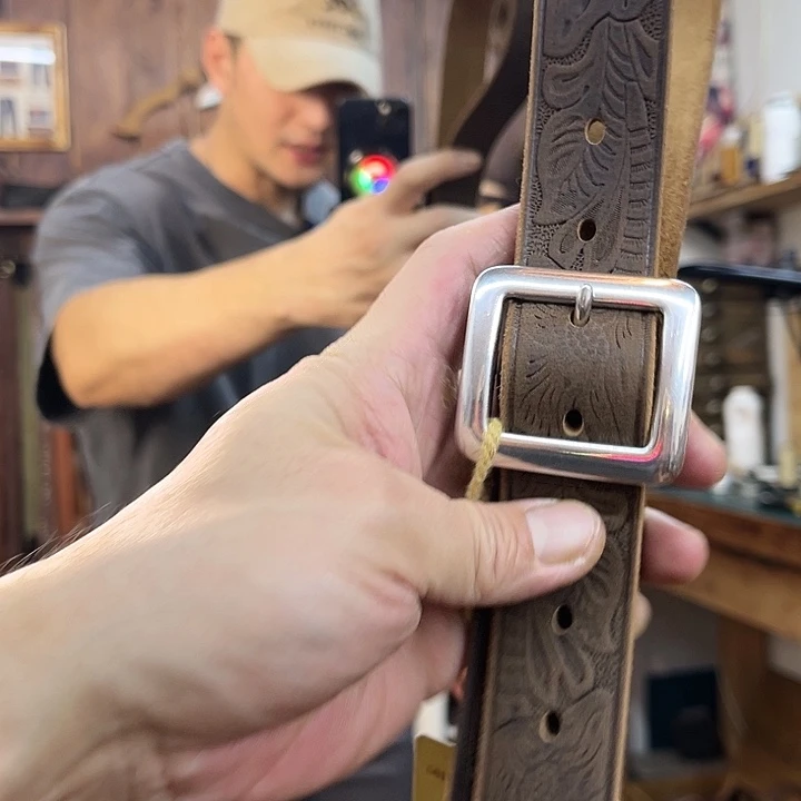 美式复古皮带 牛皮腰带