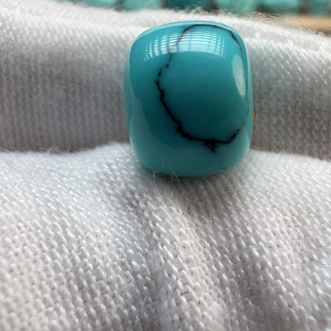 绿松石未镶嵌配饰9.4×7.4