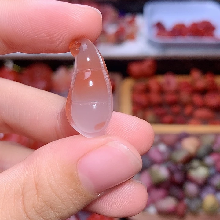未镶嵌南红南红玛瑙福豆