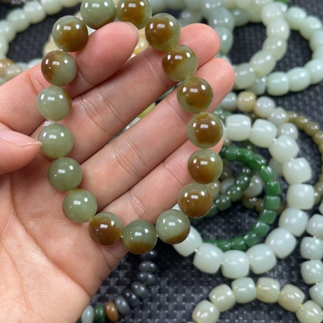 和田玉手链未镶嵌