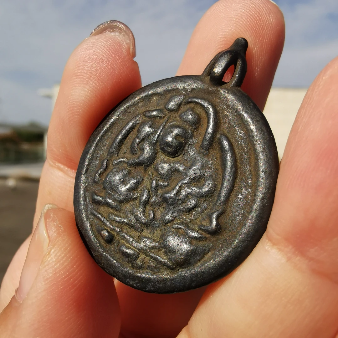 15305   老天铁财宝天王护身牌吊坠挂件