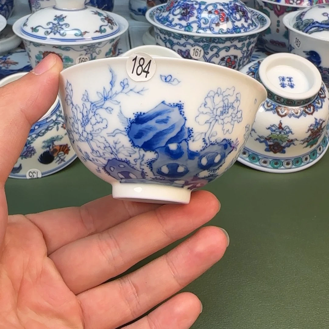 彦祖纯手工手绘茶具184