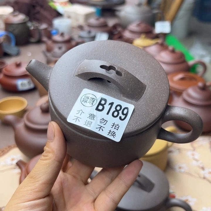 紫砂茶壶紫泥瑕疵220