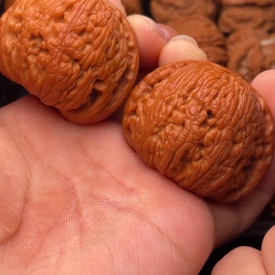 文玩核桃把件秦岭山脉核桃